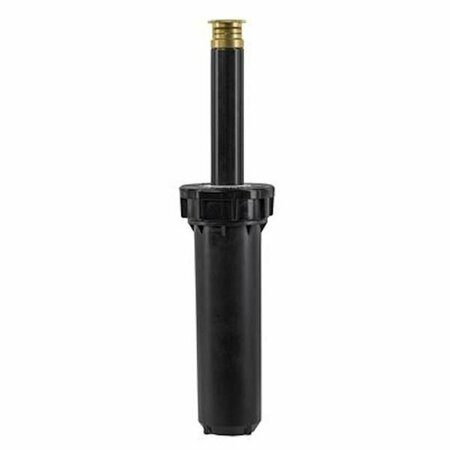 PIPERS PIT 4 in. Professional Pressure Regulated Spray Head Sprinkler w/Brass Half Pattern Twin Spray Nozzle PI3238307